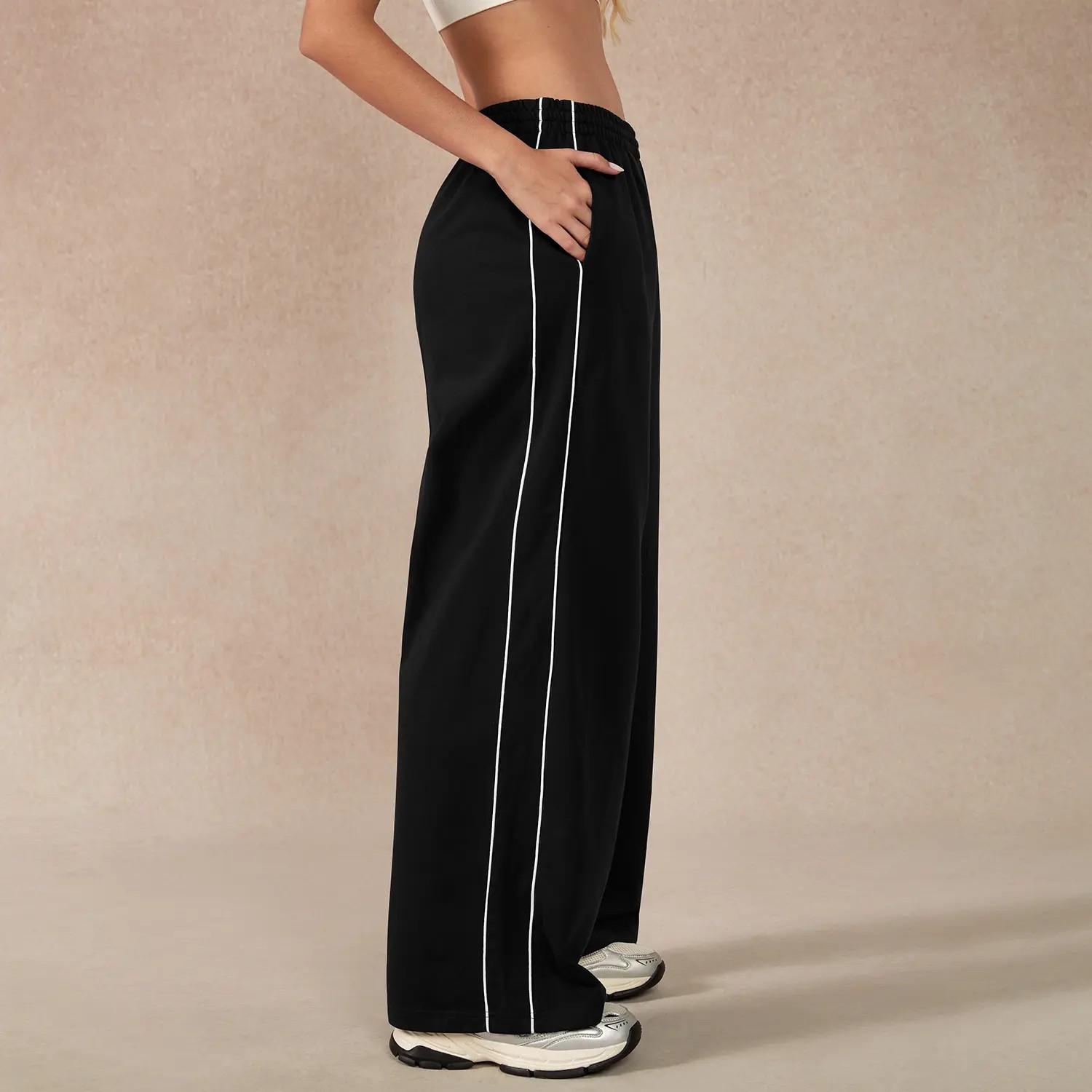 Women's Baggy Wide-Leg Pants