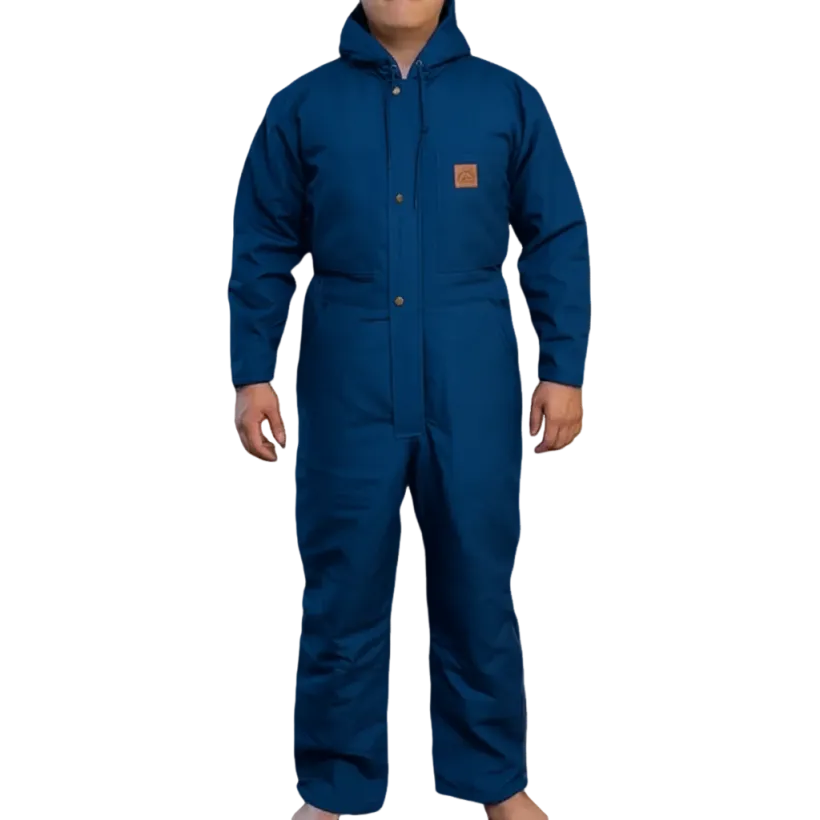 🔥Last Day Promotion!🎁Men's Insulated Work Coverall with Pockets&Cold-Weather Insulated Bib Overalls🎁