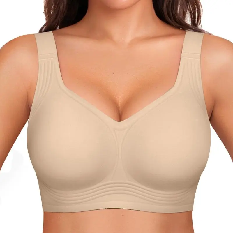 Women Wirefree Bras for Women Full Coverage No Underwire Everyday Bras