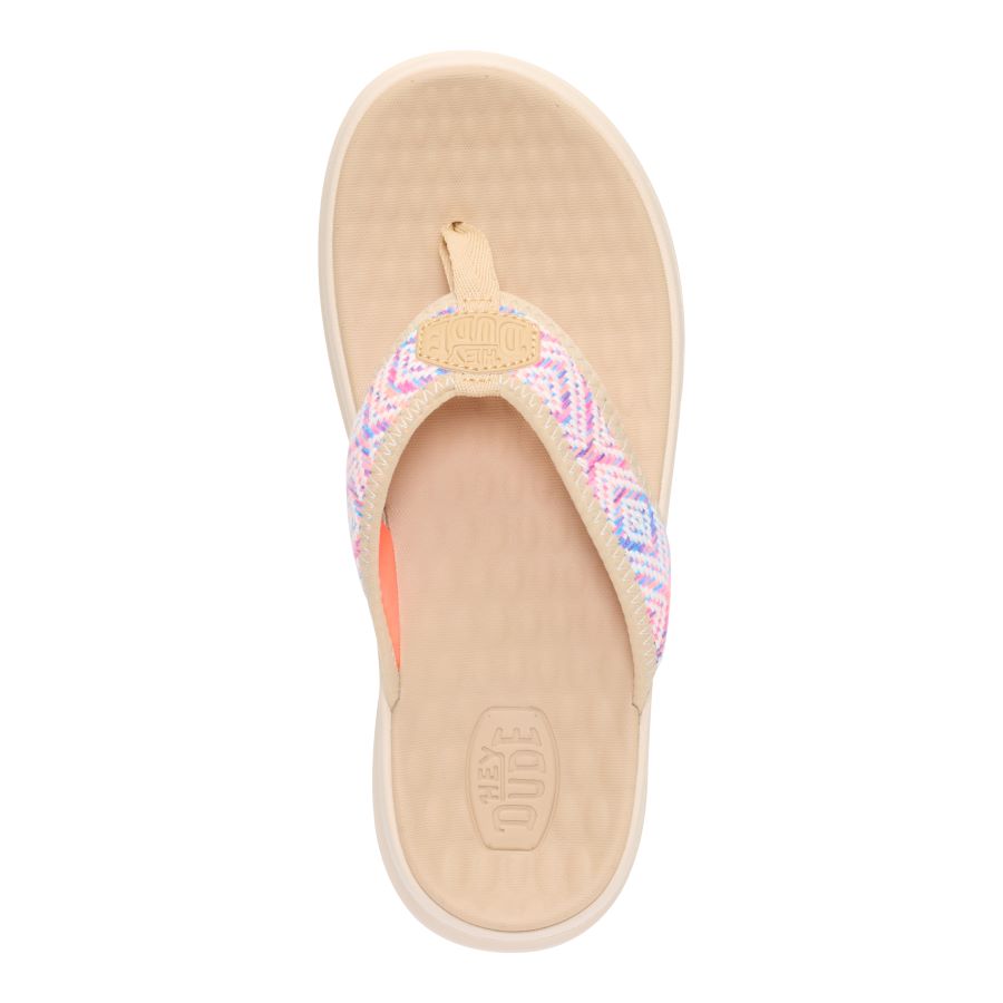 Tide Flip  - Tan/Multi 