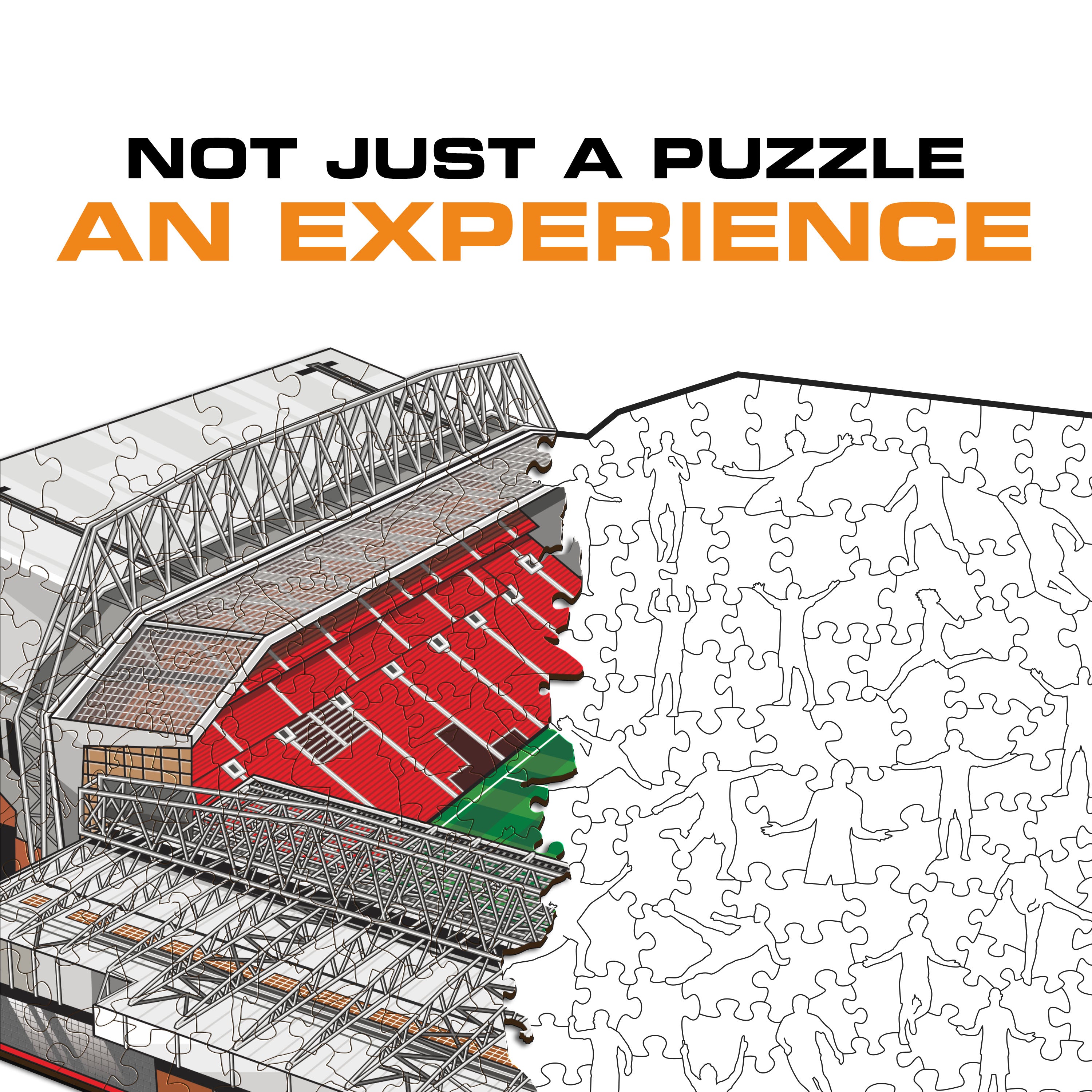 Liverpool FC® Anfield Stadium - Wooden Puzzle