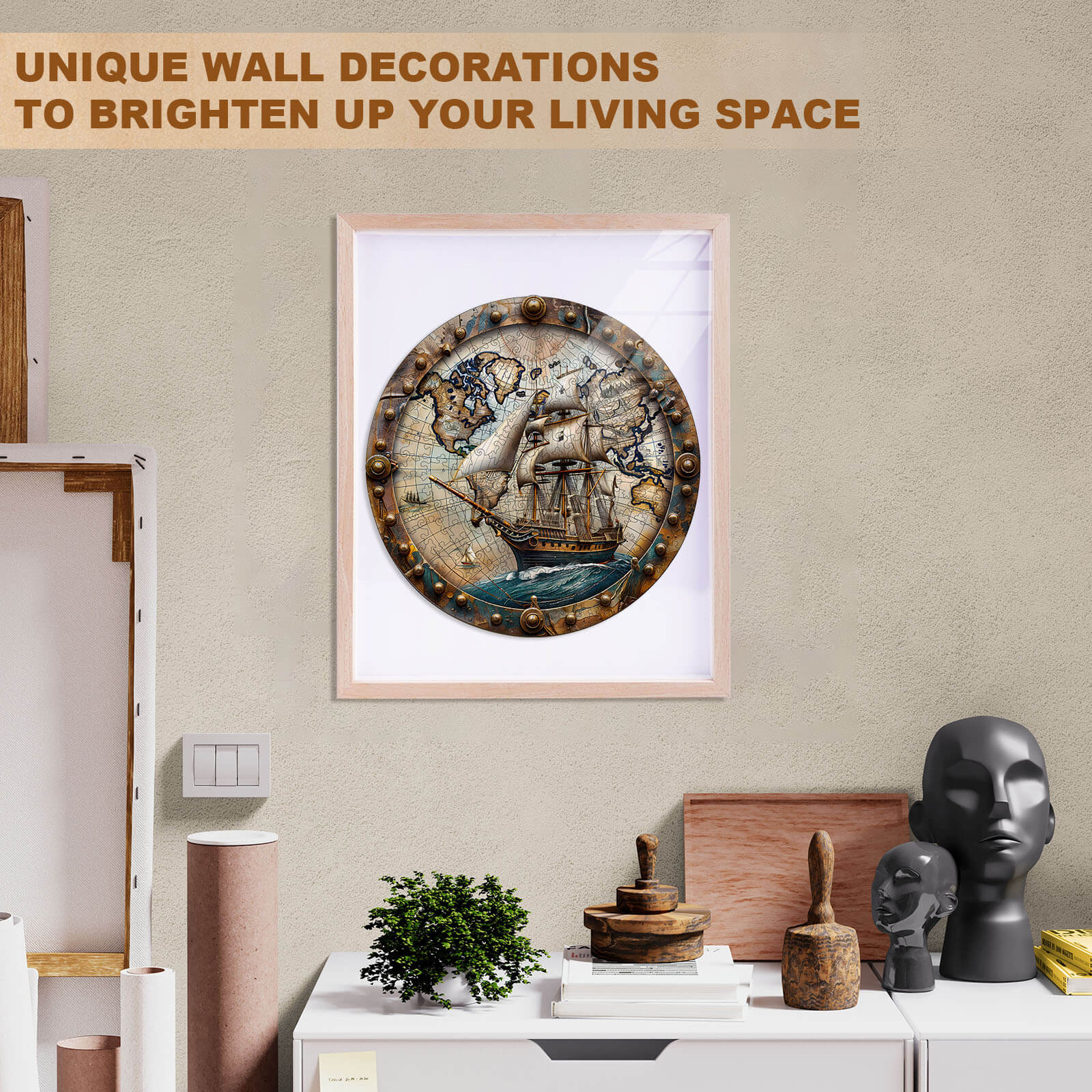 World Voyage Wooden Jigsaw Puzzle