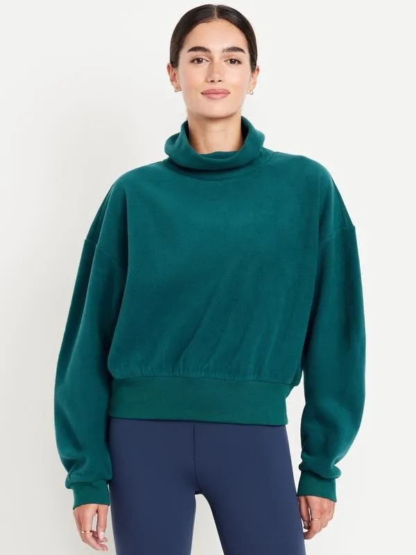 Women's Oversized Performance Microfleece Sweatshirt