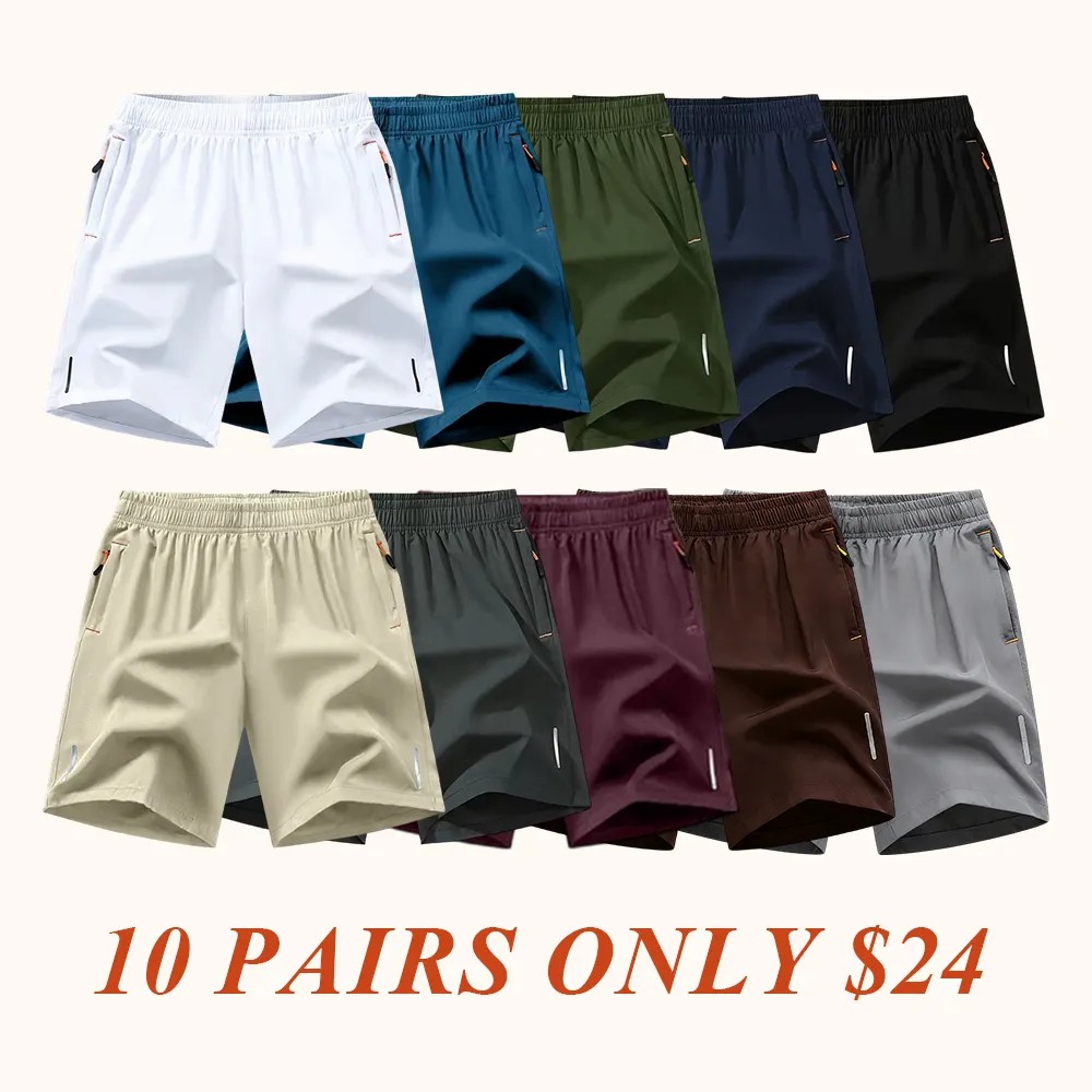 Men's Quick-Dry Athletic Shorts