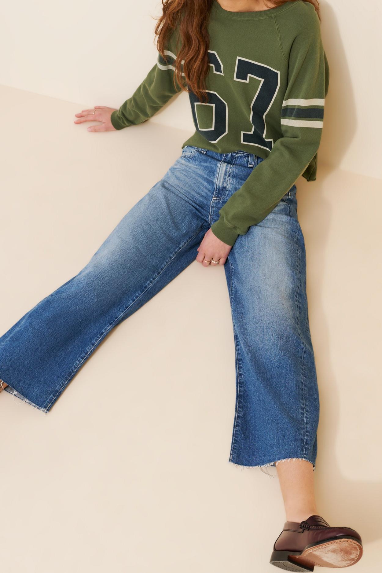 Casual Crop Jeans