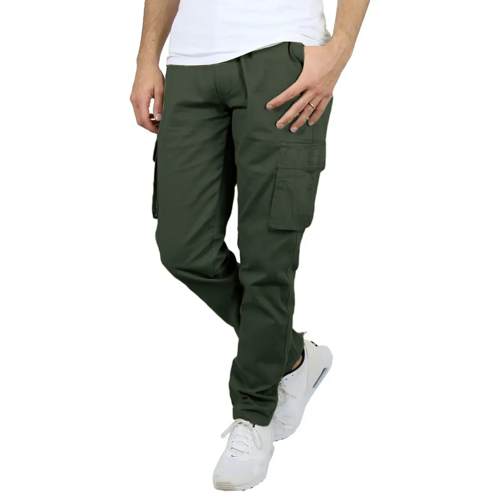 🔥Men's 6-Pack Flex Stretch Cotton Cargo Pants