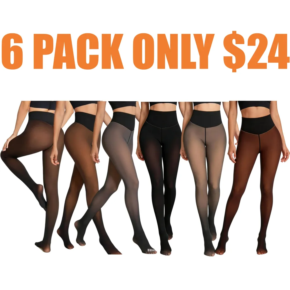 Slim-Fit Fleece Lined Leggings – Flatter Your Curves, Stay Warm