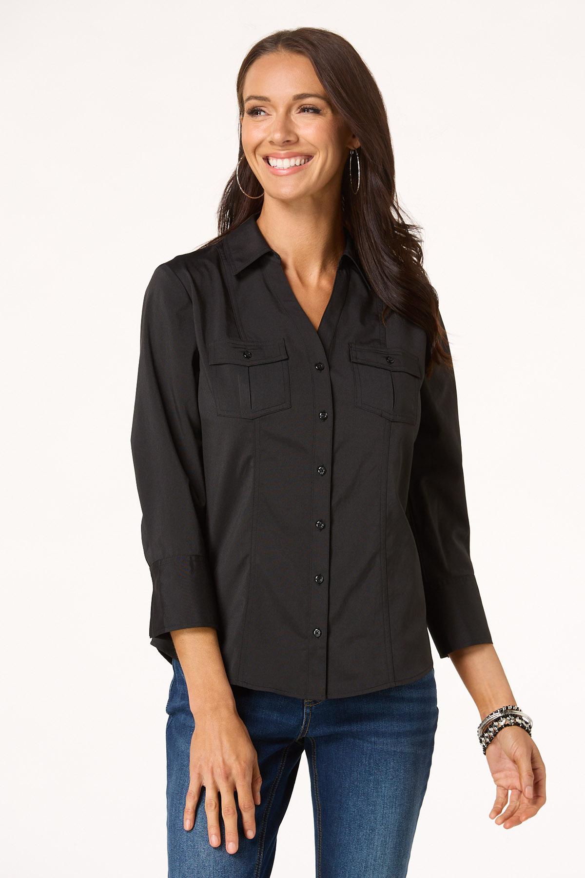 Solid Two Pocket Shirt