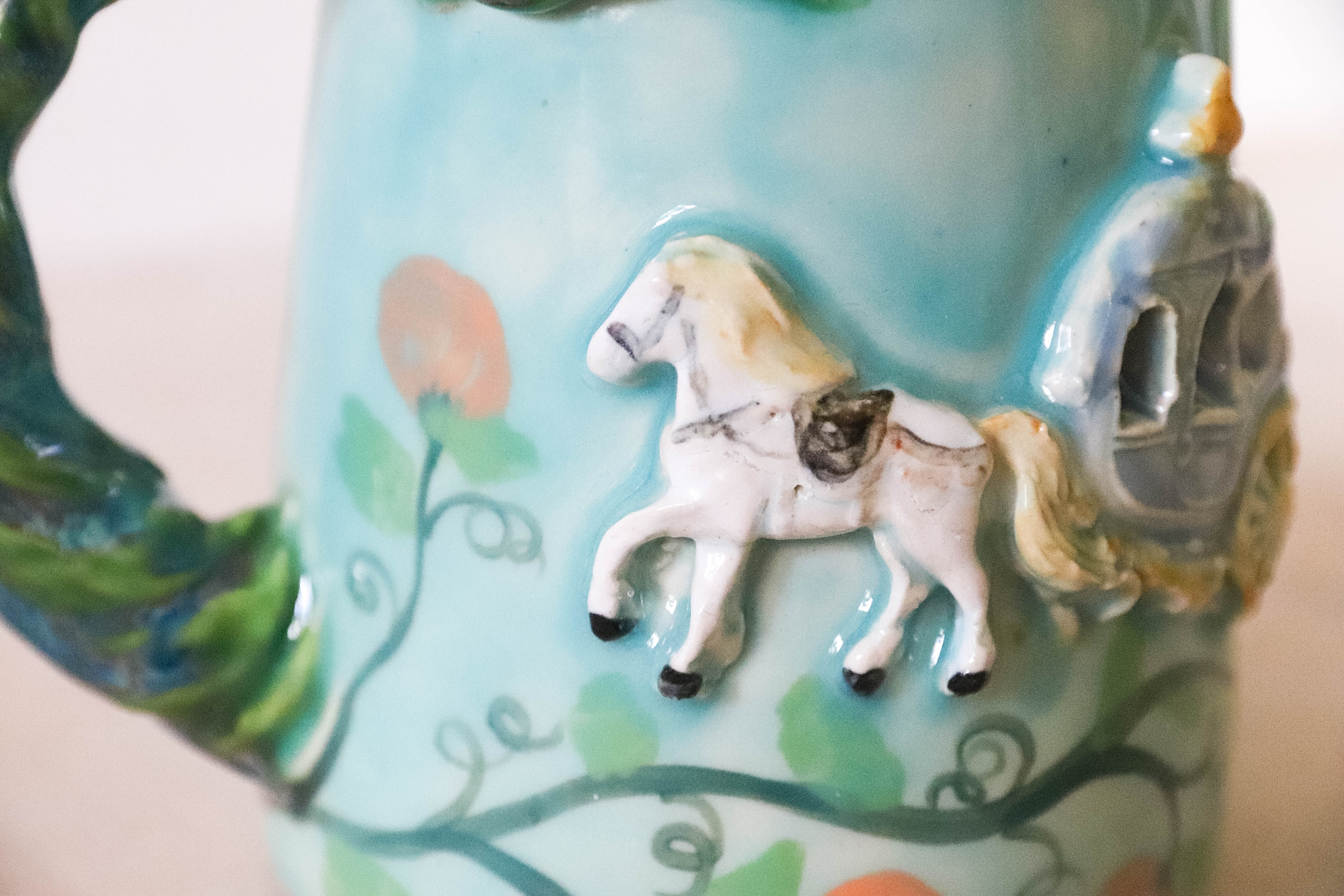 Princess Carriage Stoneware Mug