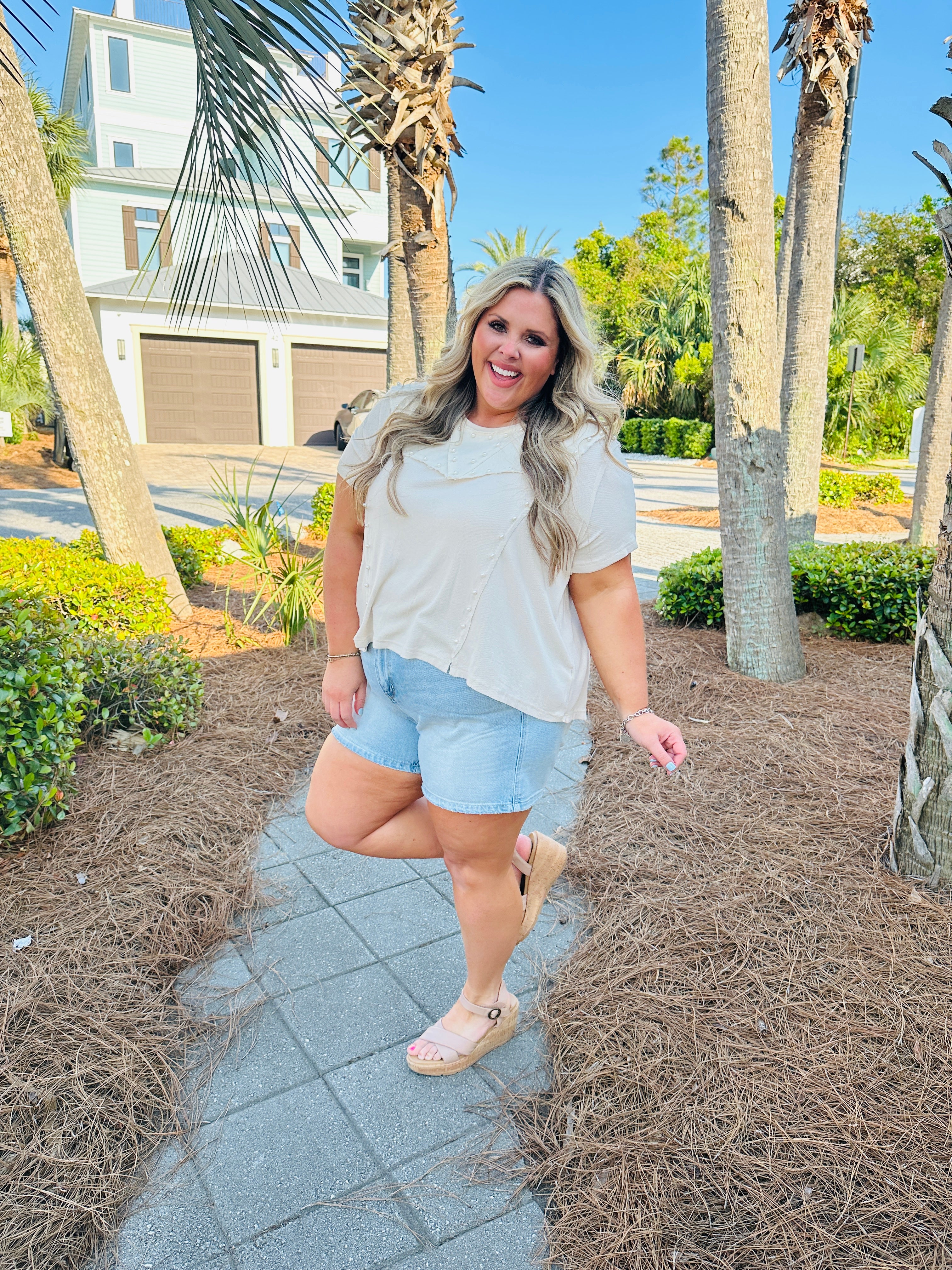 Judy Blue The Magic Touch Half Rigid Magic Shorts