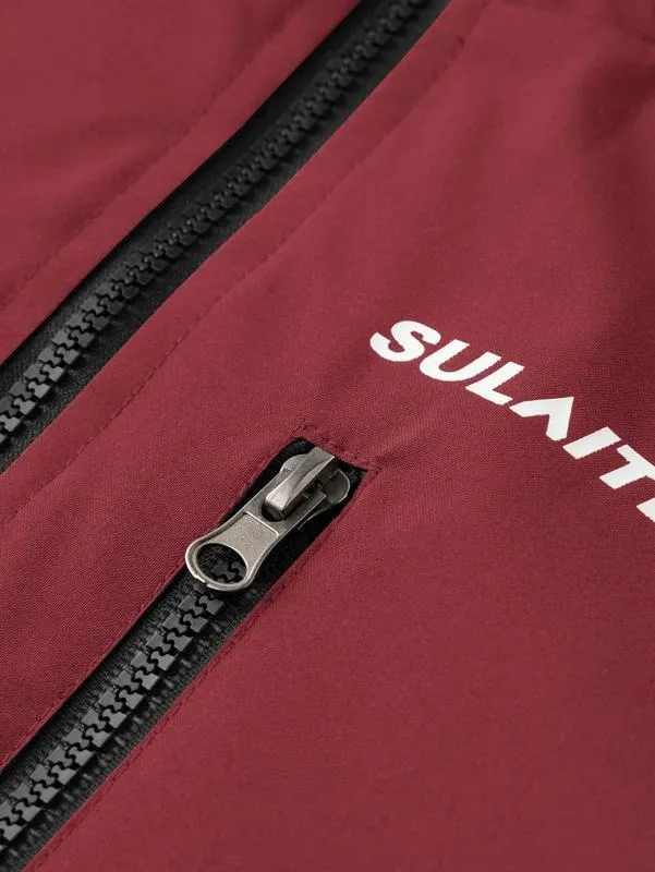 Men's spliced contrasting letter racing jacket,