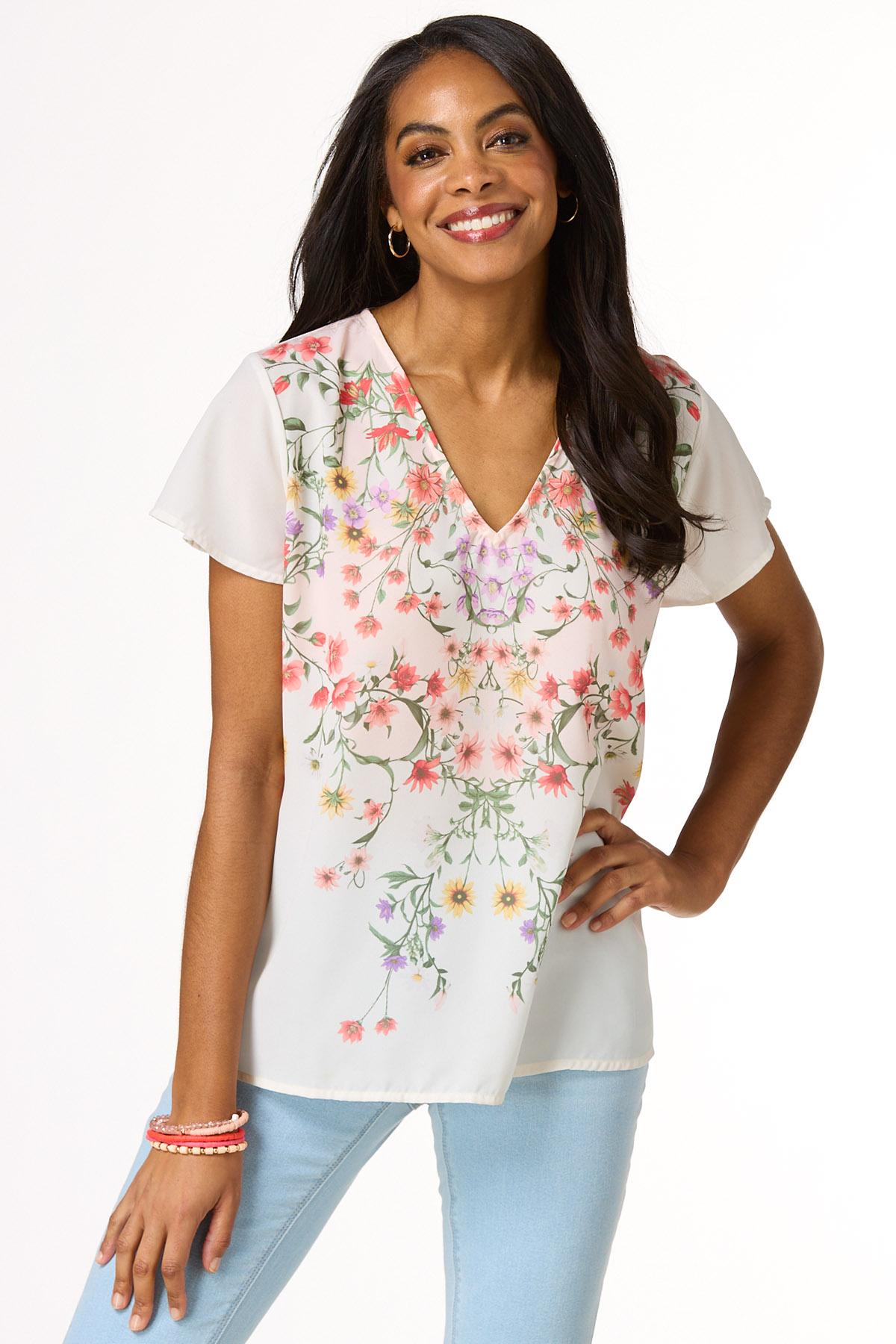 Garden Floral Top