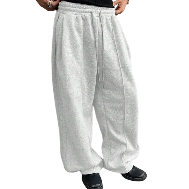 Baggy Sweatpants Drawstring Elastic with Pockets