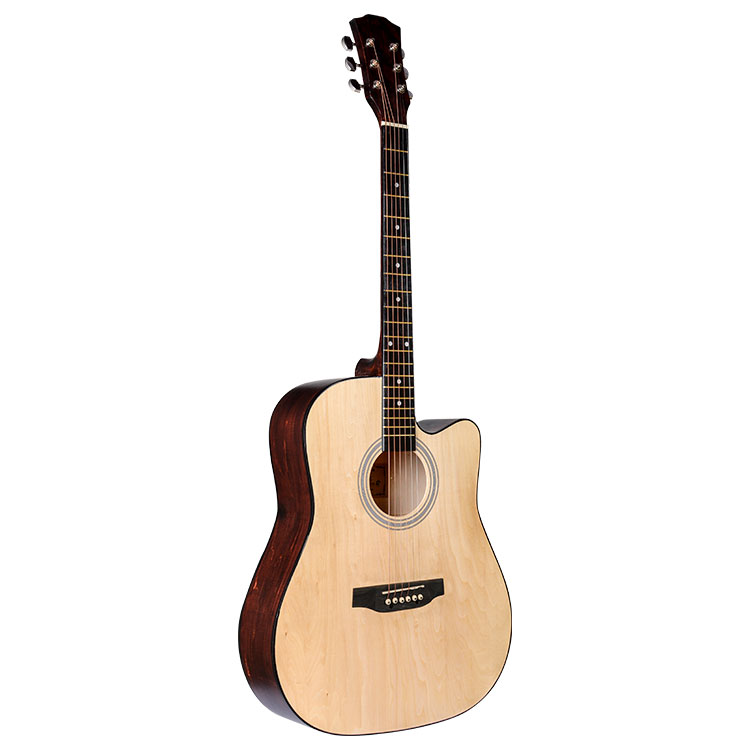 Colorful 41 Inch Musical Instrument Acoustic Wood Guitar