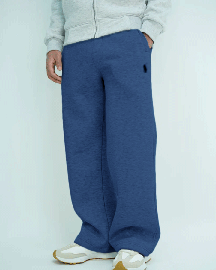 Men’s Baggy Fleece Joggers (Relaxed Wide Fit)