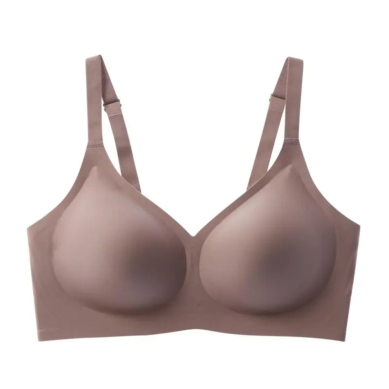 Jelly Wireless Women Comfortable Push Up Bras