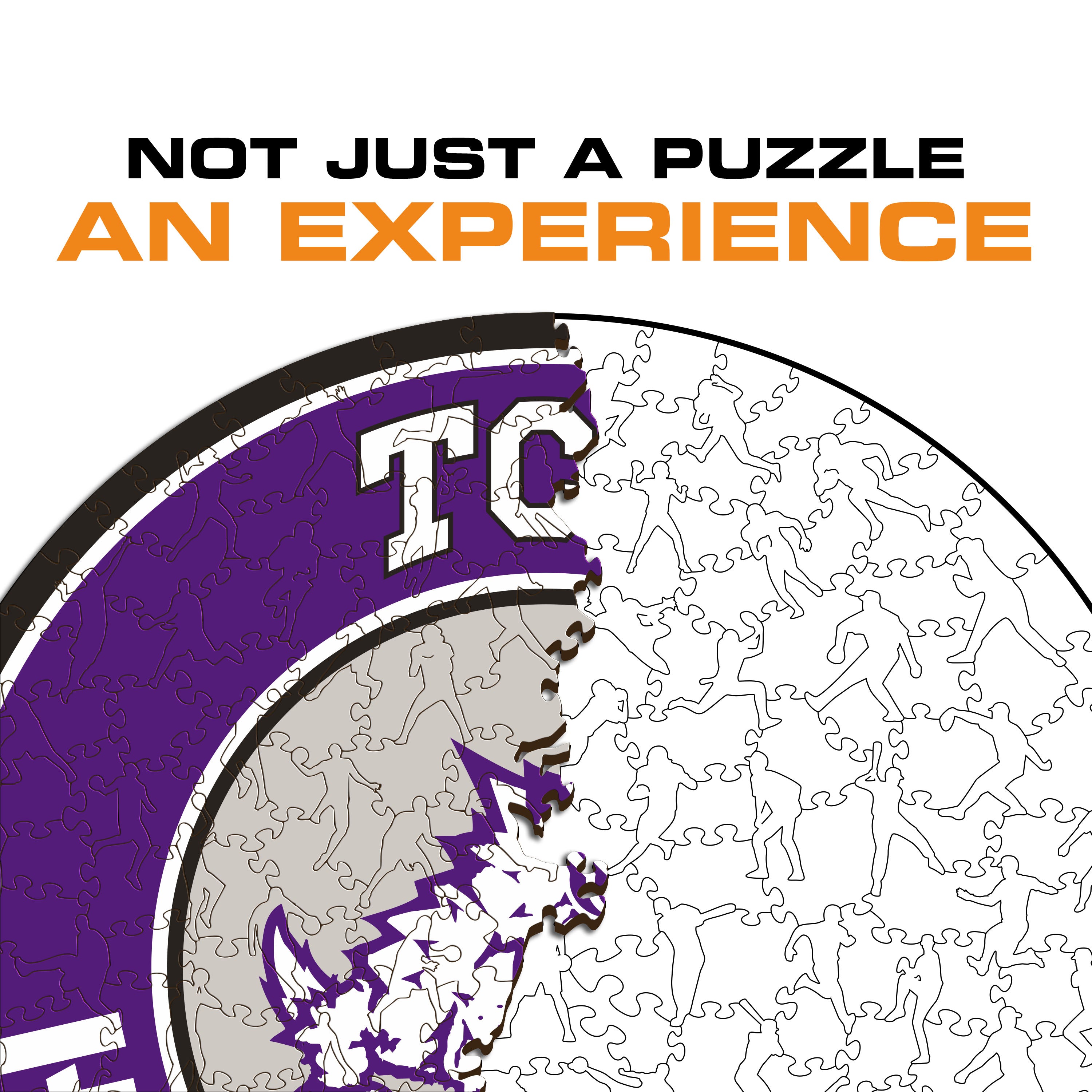 Texas Christian University - Wooden Puzzle