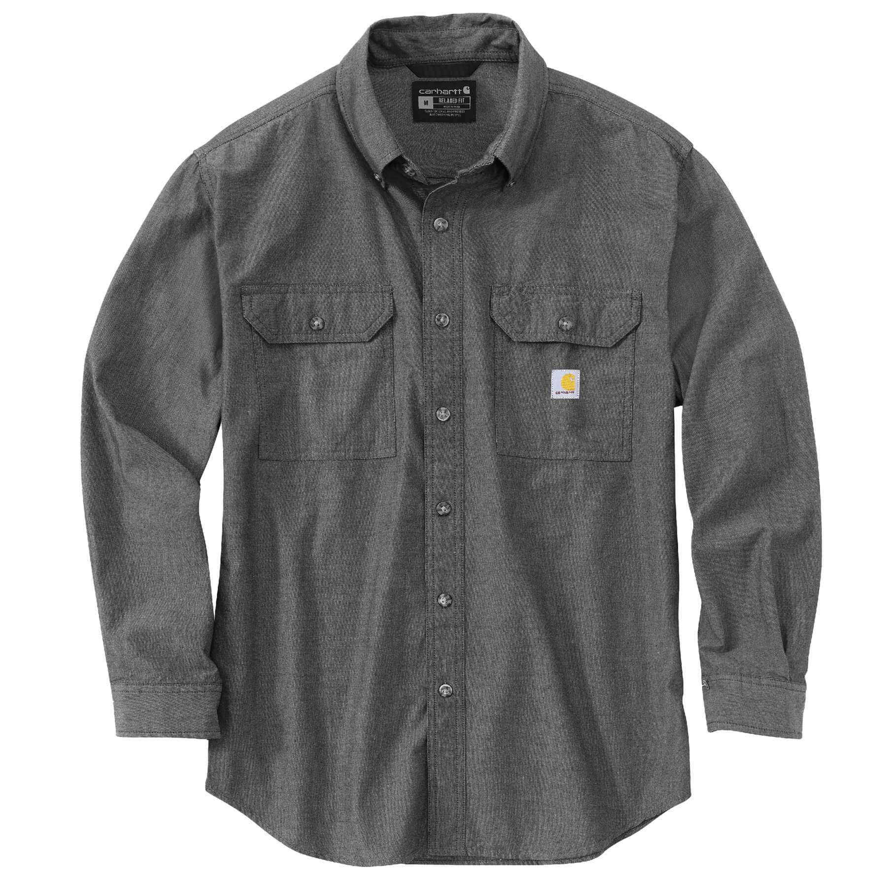 CHT Loose Fit Midweight Chambray Long-Sleeve Shirt 104368
