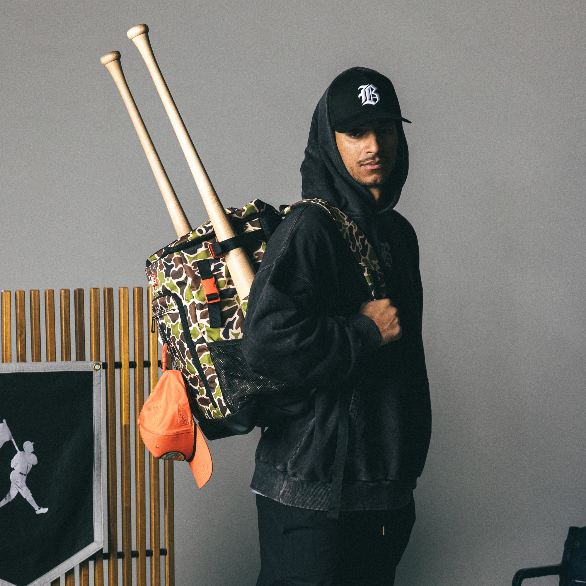 Ronin Baseball Equipment Backpack - Angler Camo