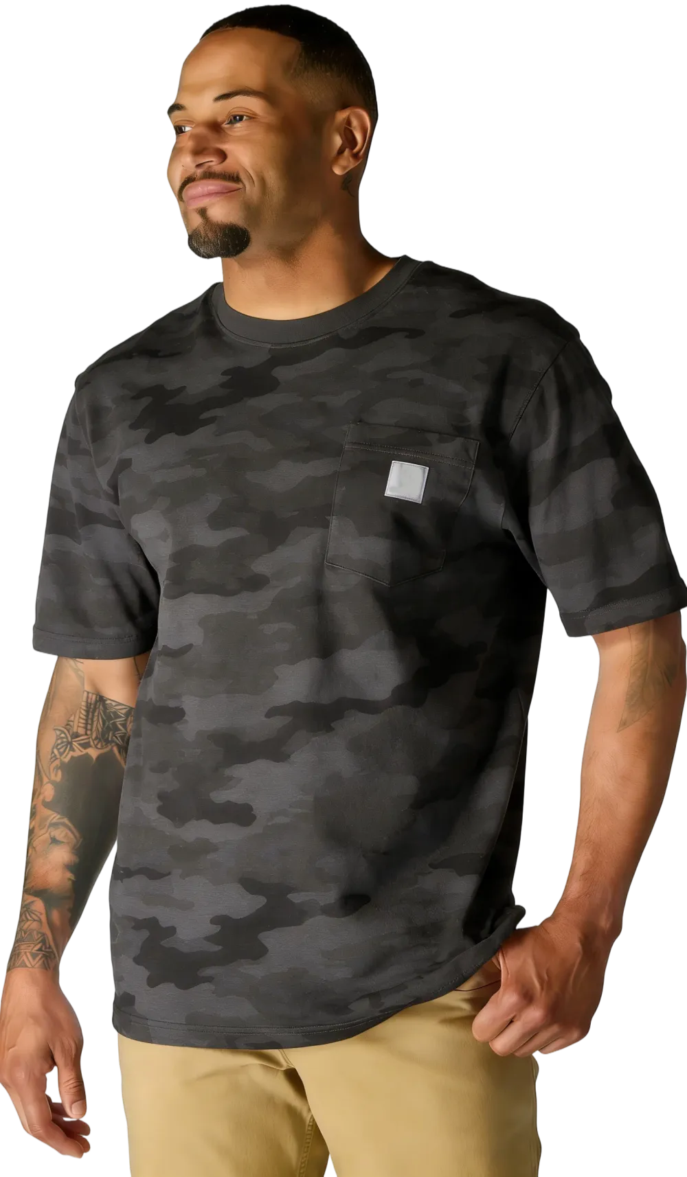 Men's Multi-Color Camo Short Sleeve Tee | Casual Everyday Style