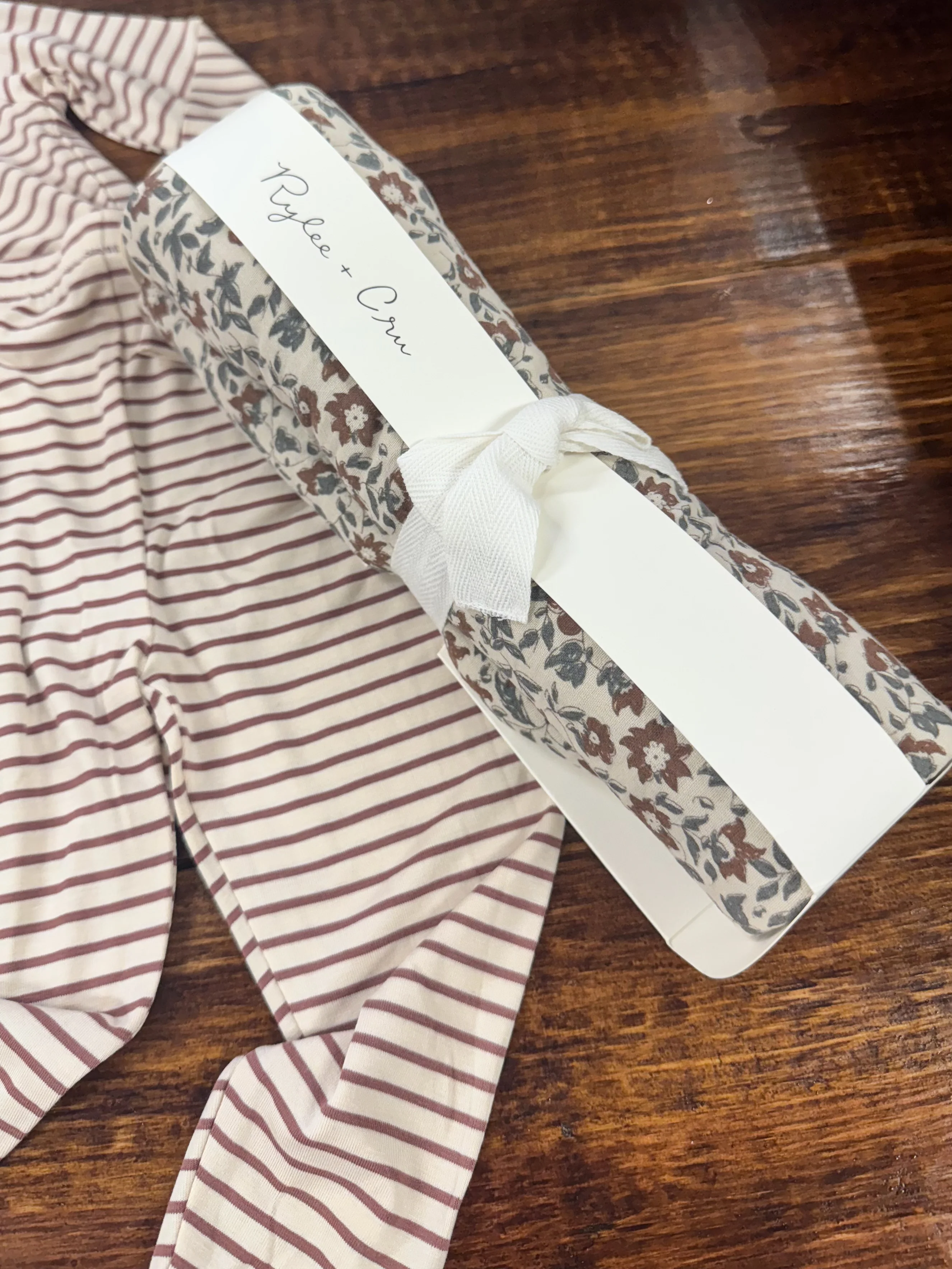 swaddle blanket ll vintage floral