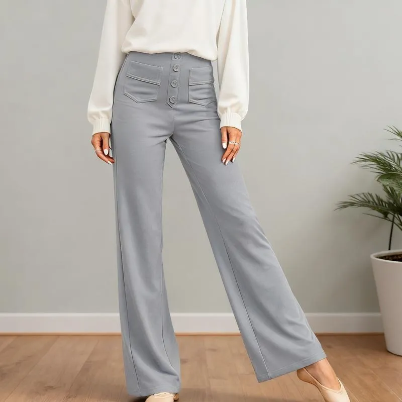 Women's High Waist Casual Pants