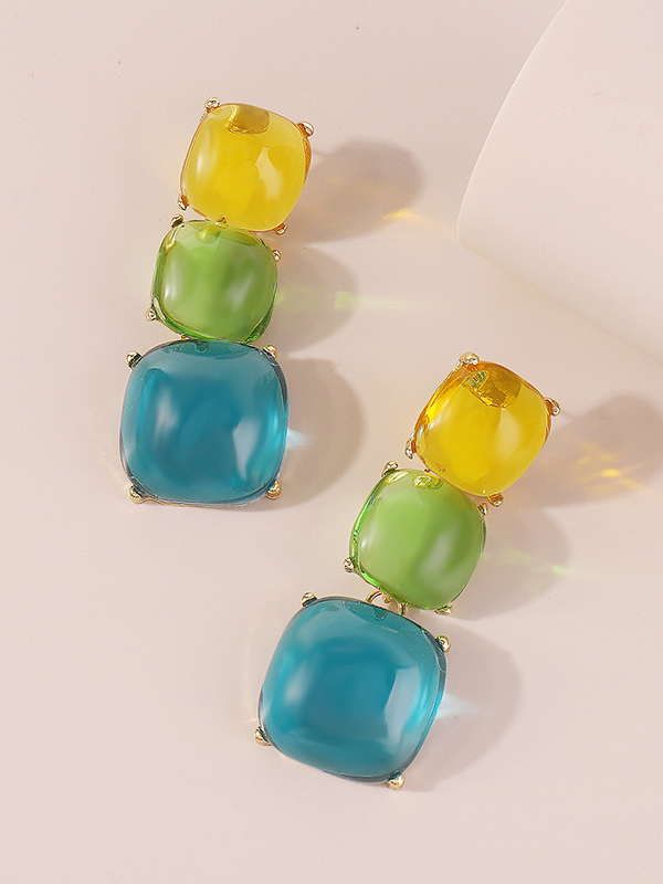 Geometric Earrings Accessories Drop Earrings