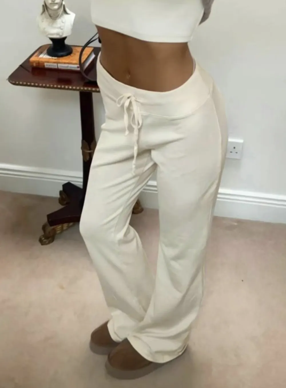 Women's Adjustable Drawstring Waist Straight Leg Pants (Just $3 Each!)