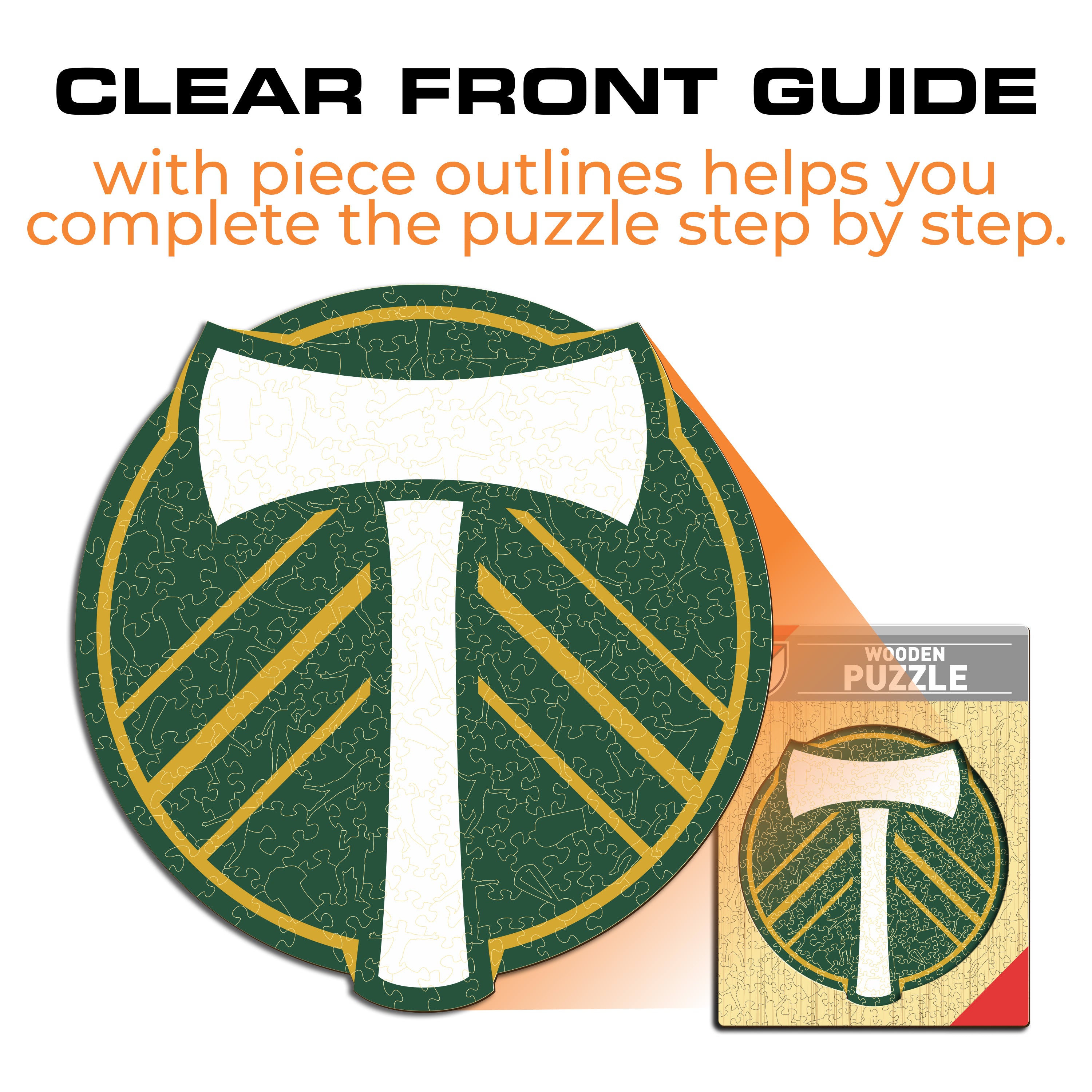 Portland Timbers® Logo - Wooden Puzzle
