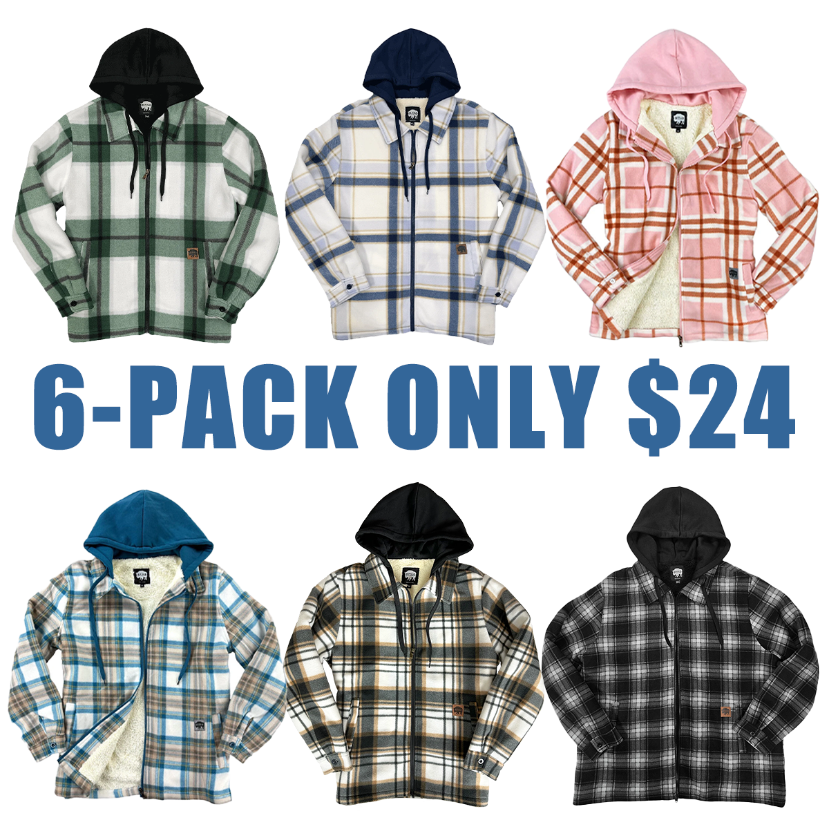 Buffalo Outdoors® Workwear Women's Sherpa Lined Hooded Fleece