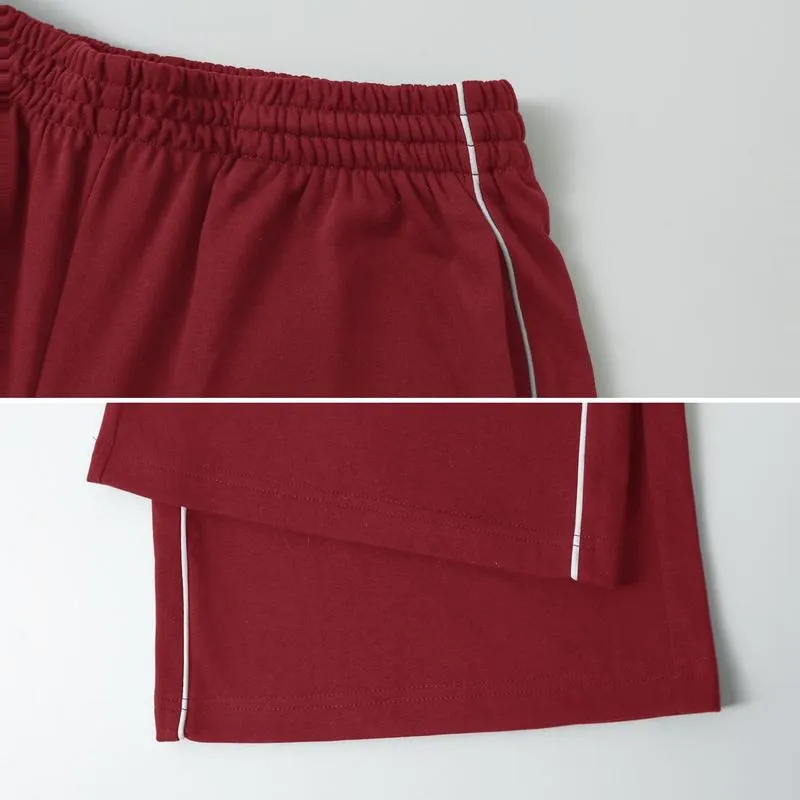 Women's Baggy Wide-Leg Pants – Pocket Design, Elastic Waist & Side