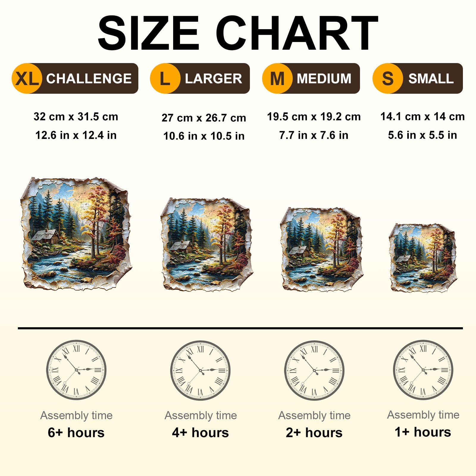 Autumn Dreamscape Wooden Jigsaw Puzzle