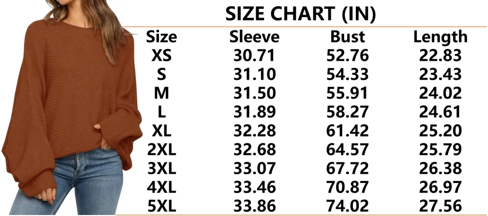 Women's Round Neck Long Sleeve Sweater