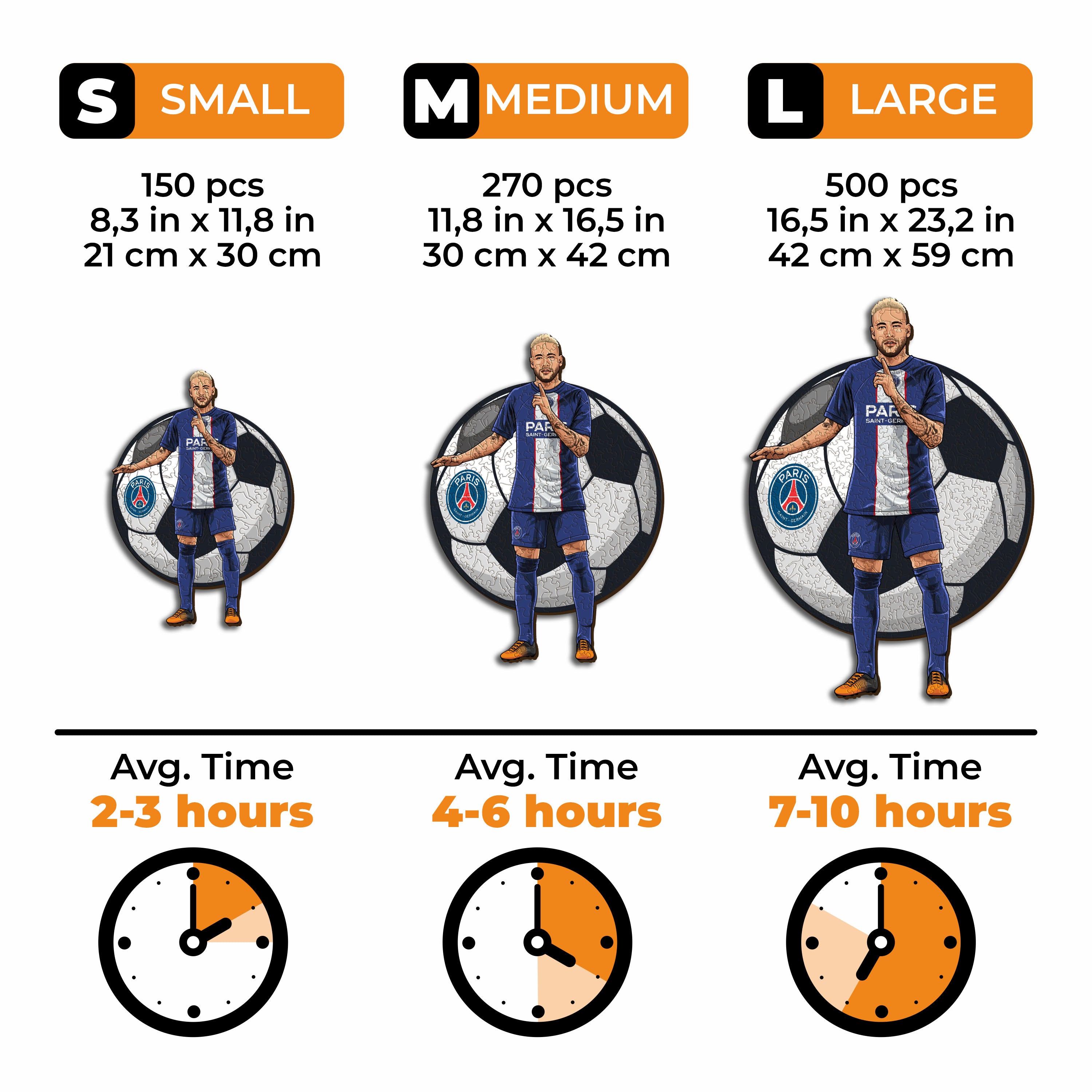 Neymar Jr. - Wooden Puzzle
