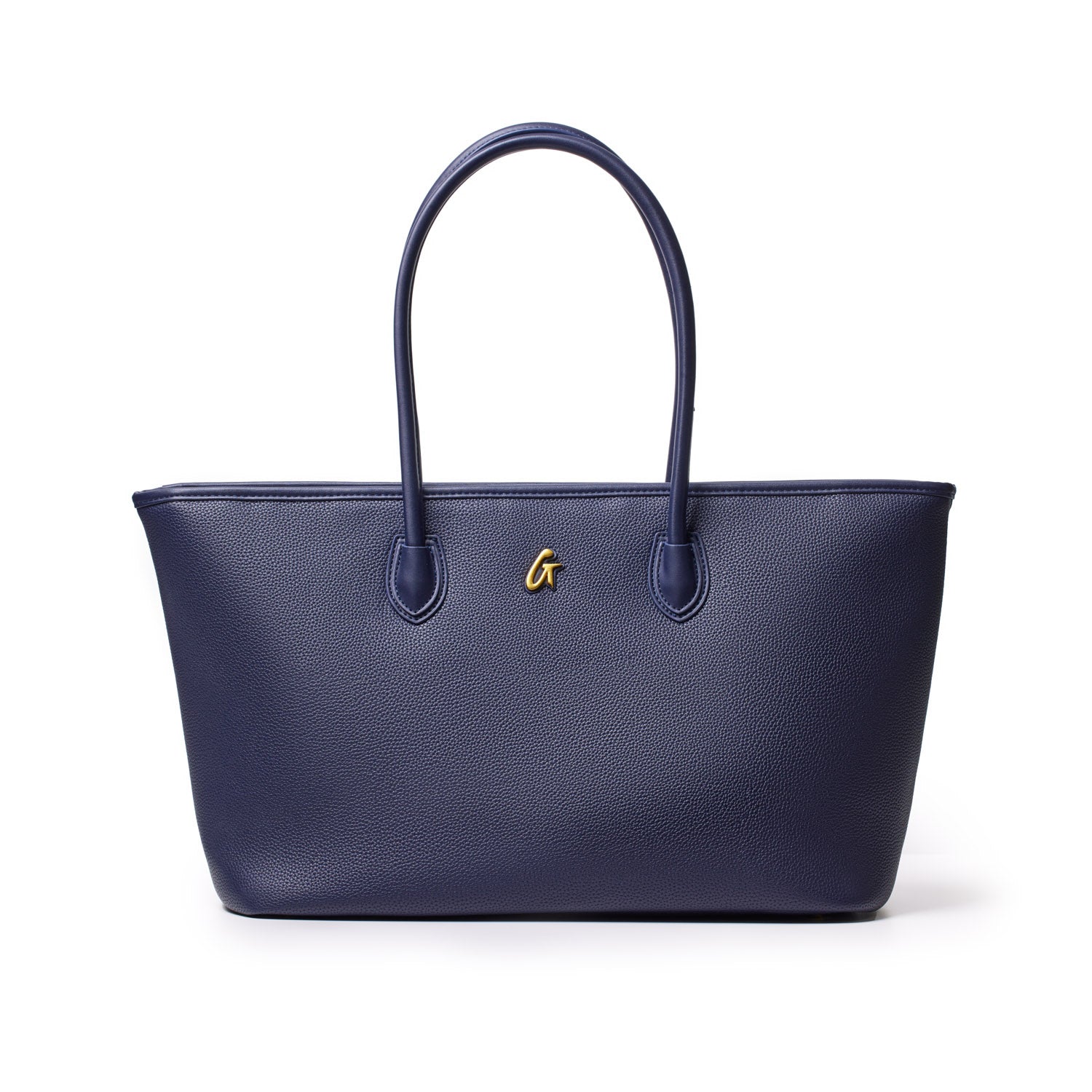 PEBBLE TOTE BAG - NAVY