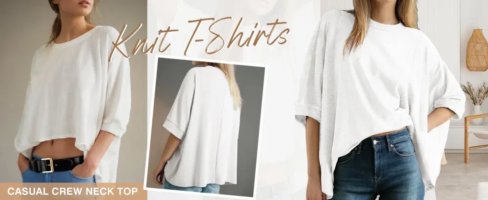 Women's Tops Oversized Basic Tee