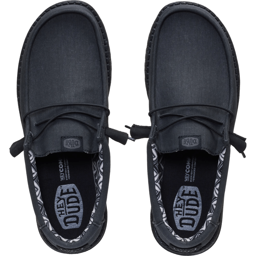 Wally Stretch Canvas - Black/Black