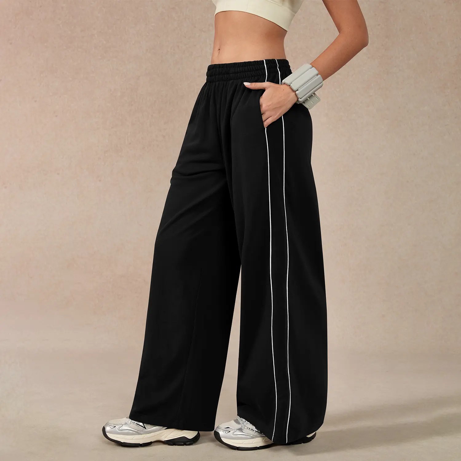 Women's Baggy Wide-Leg Pants