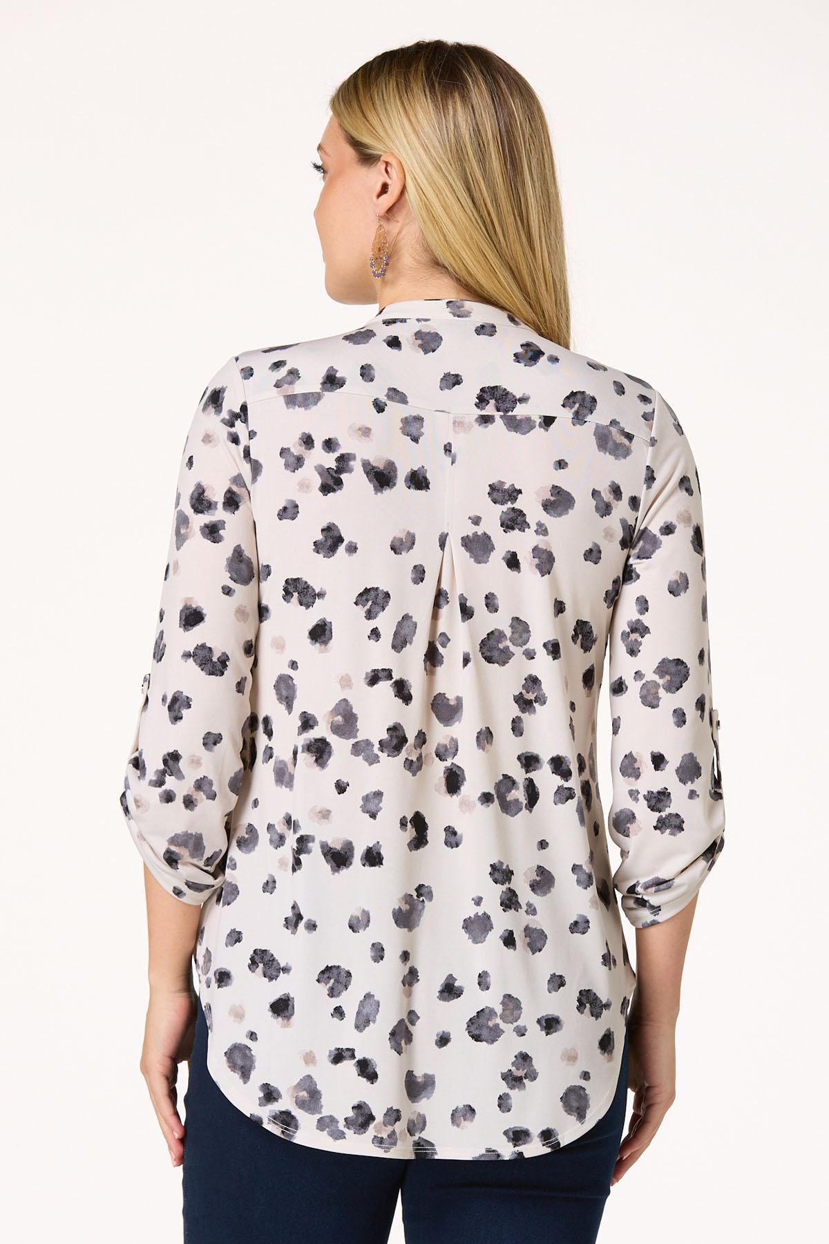 Leopard High- Low Top