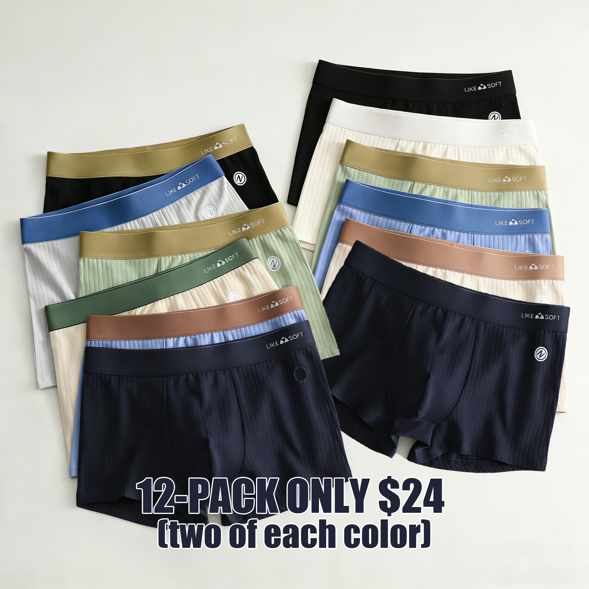 🔥Last Day Promotion!🔥Men’s Breathable & Comfortable Underwear Set – All Season Durable Essentials