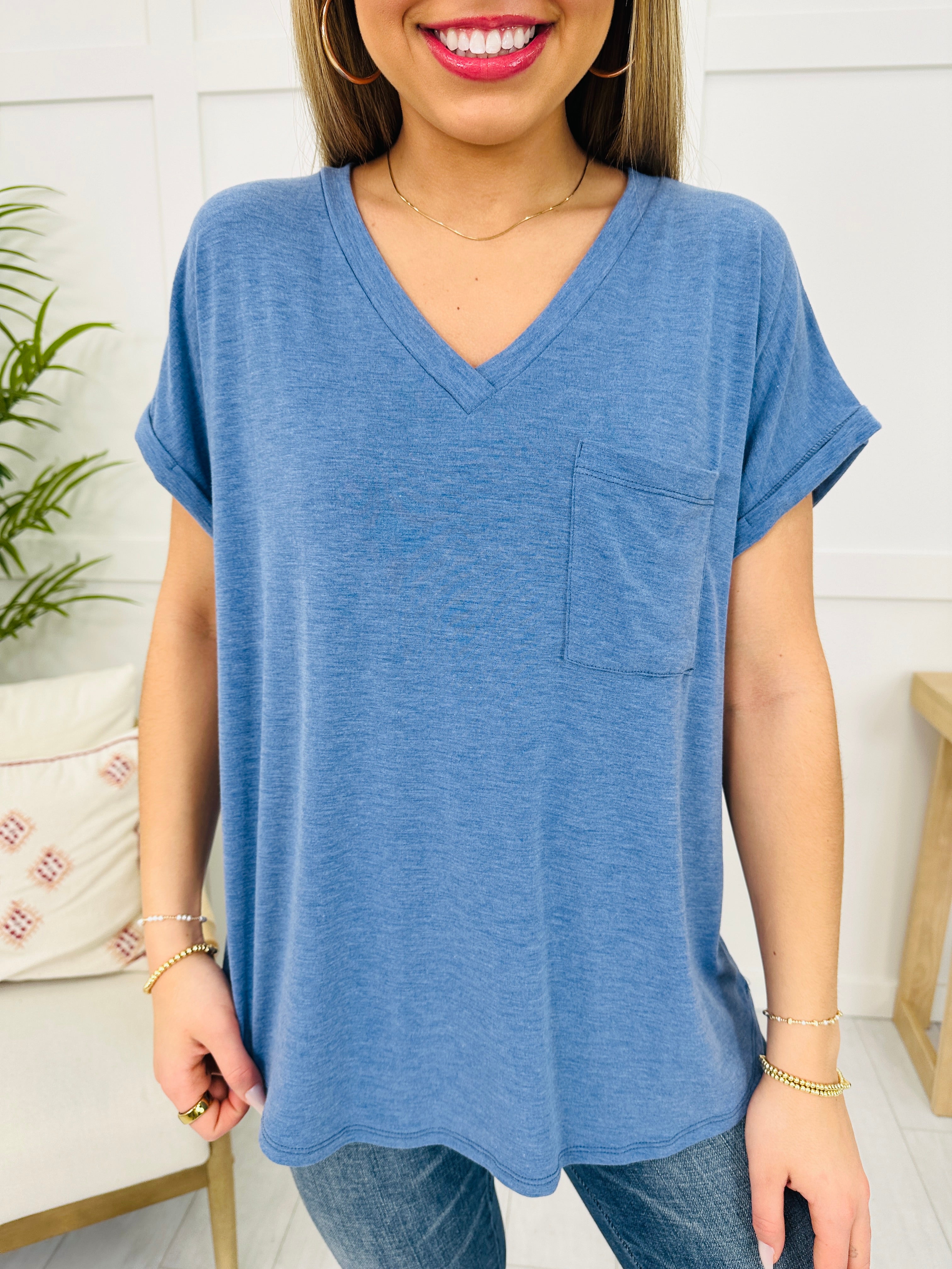 Just My Vibe Top- Multiple Colors!