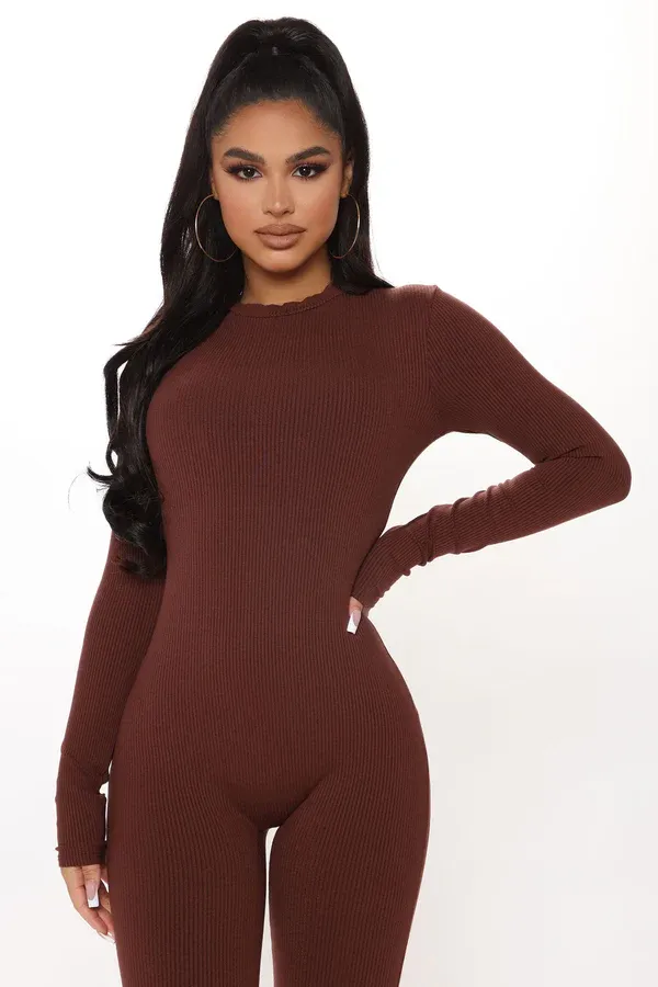 Knitted Jumpsuit Set