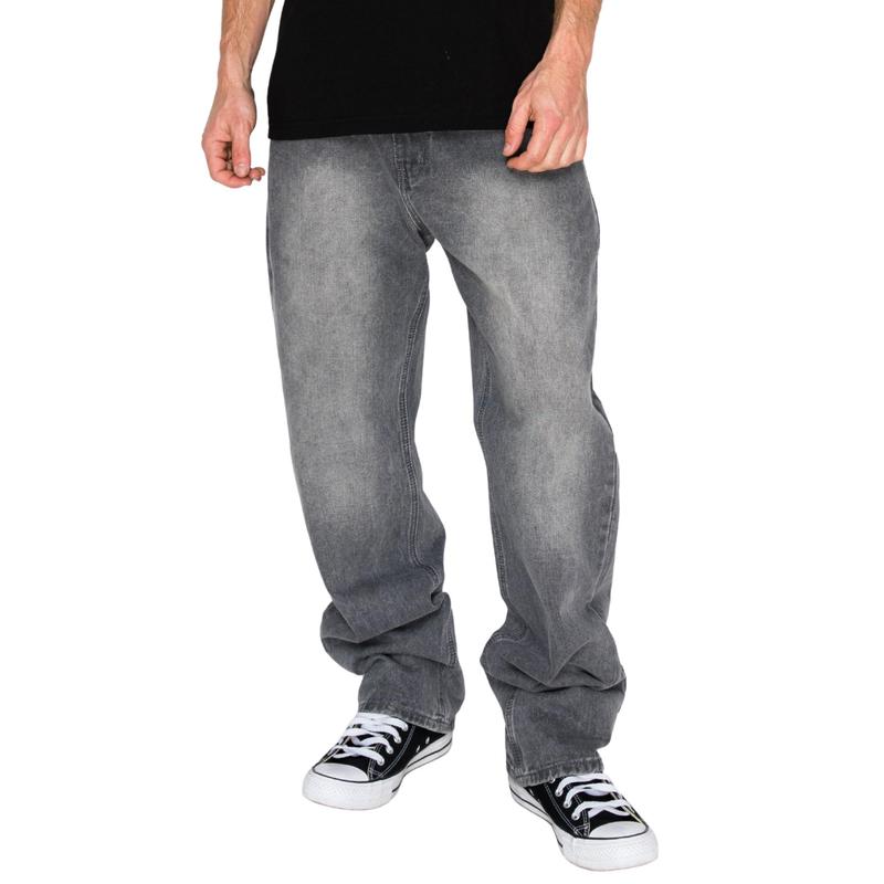 Men’s Baggy Fit 13oz Denim Jeans — Classic Streetwear Style