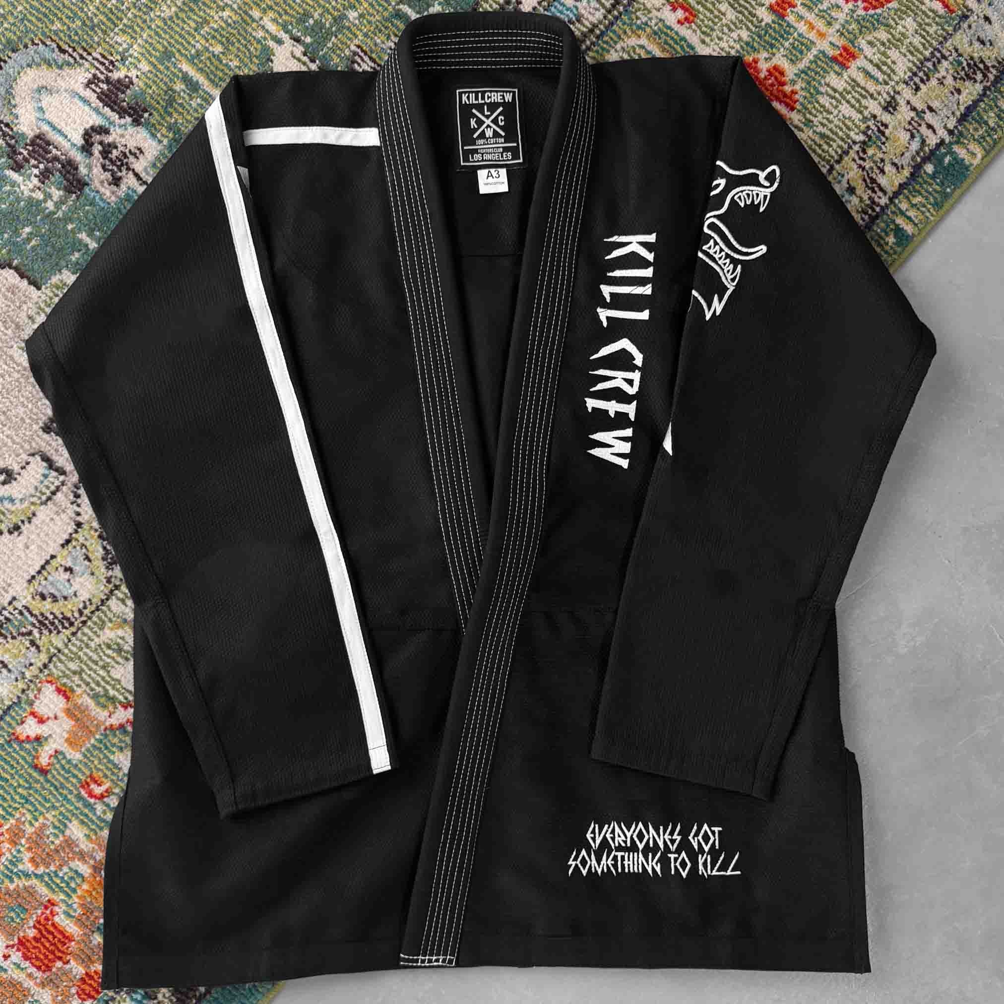 KILL CREW WOLF GI TOP - BLACK