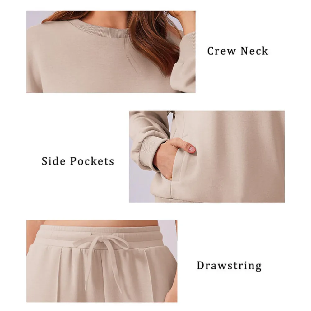 Two-Piece Long Sleeve Sweatshirt