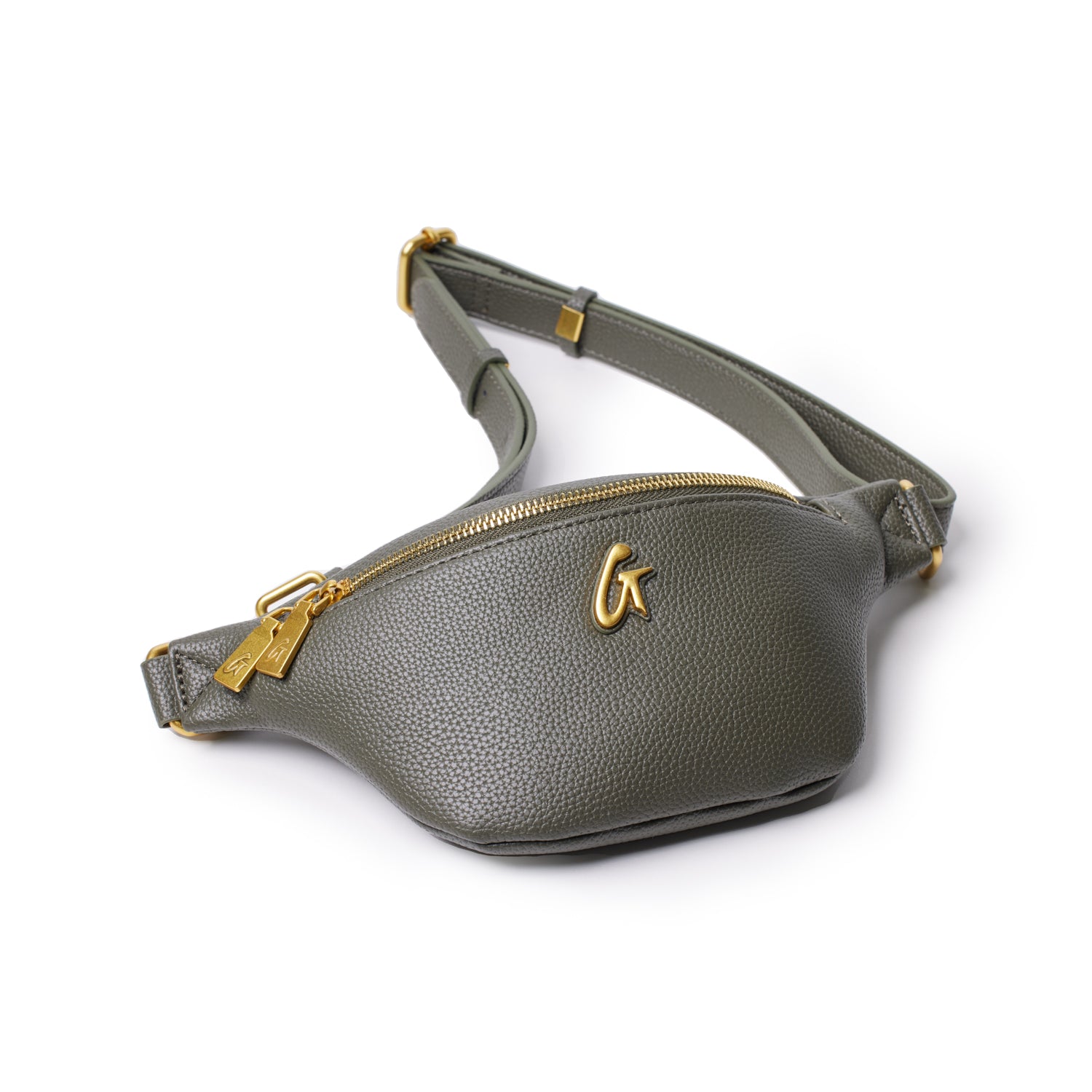 MINI PEBBLE FANNY PACK - OLIVE GREEN
