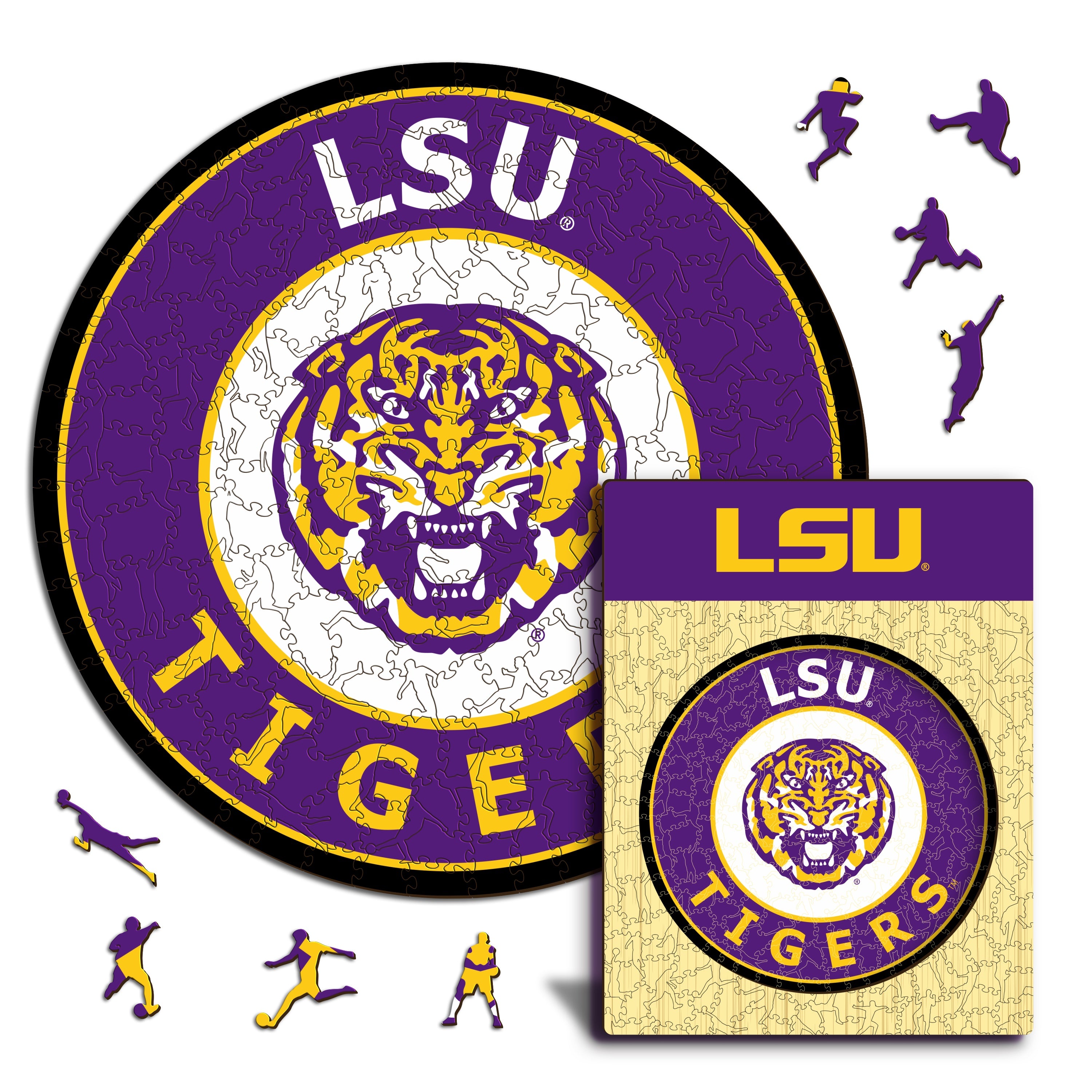 Louisiana State University - Wooden Puzzle