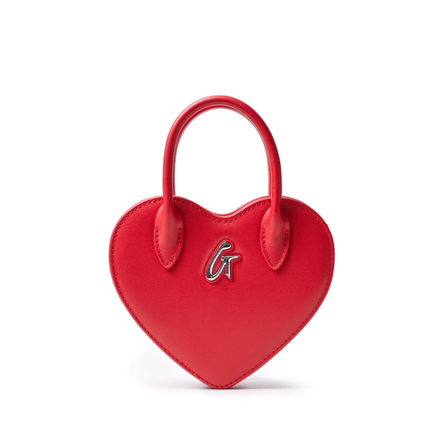 MINI HEART BAG - RED