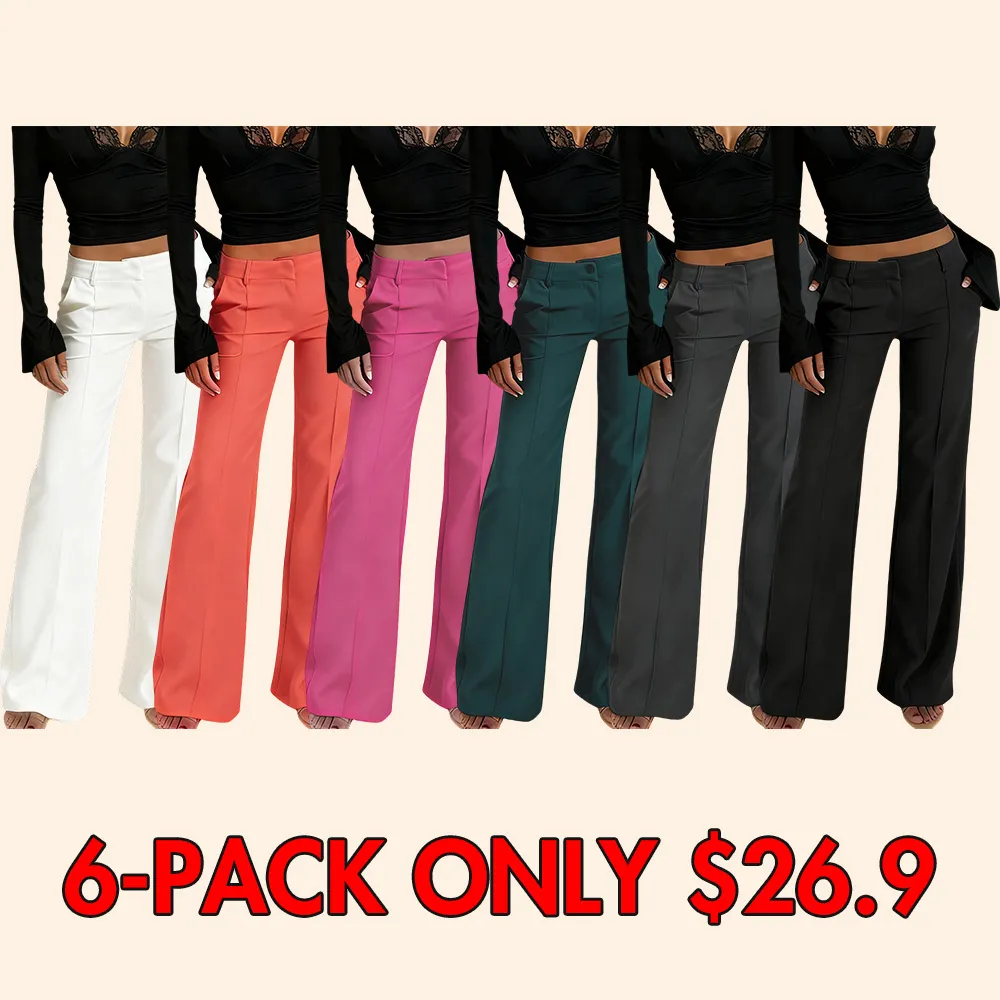 Women's casual fashion suit pants