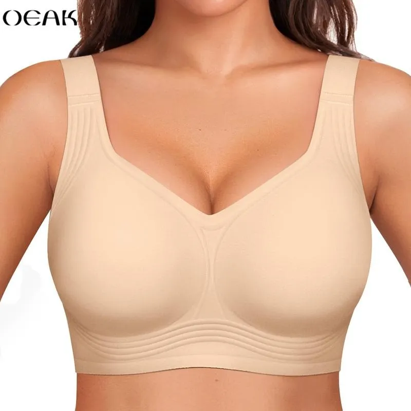 Women Wirefree Bras for Women Full Coverage No Underwire Everyday Bras